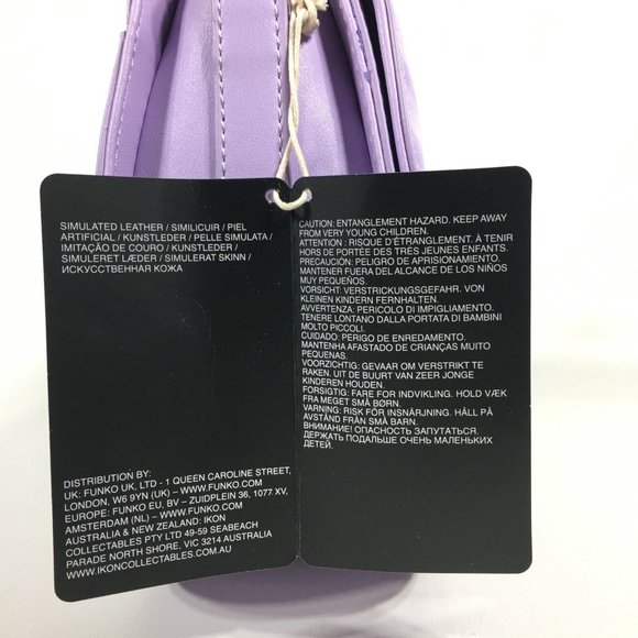 Loungefly Disney Hercules Muses Cloud Crossbody Bag Purple - Picture 7 of 14